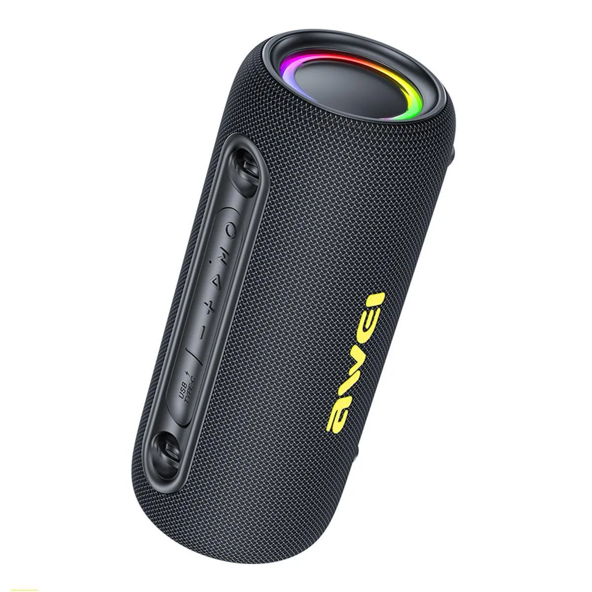 Enceinte Bluetooth Portable &Eacute;tanche Puissante Avec Lumi&egrave;res Rgb Et Longue Autonomie Yonis