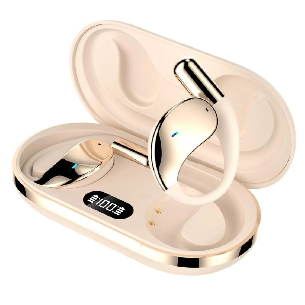 YONIS Ecouteurs Bluetooth Sport Sans Fil &Eacute;tanches Avec R&eacute;duction De Bruit Et Basses Puissantes 