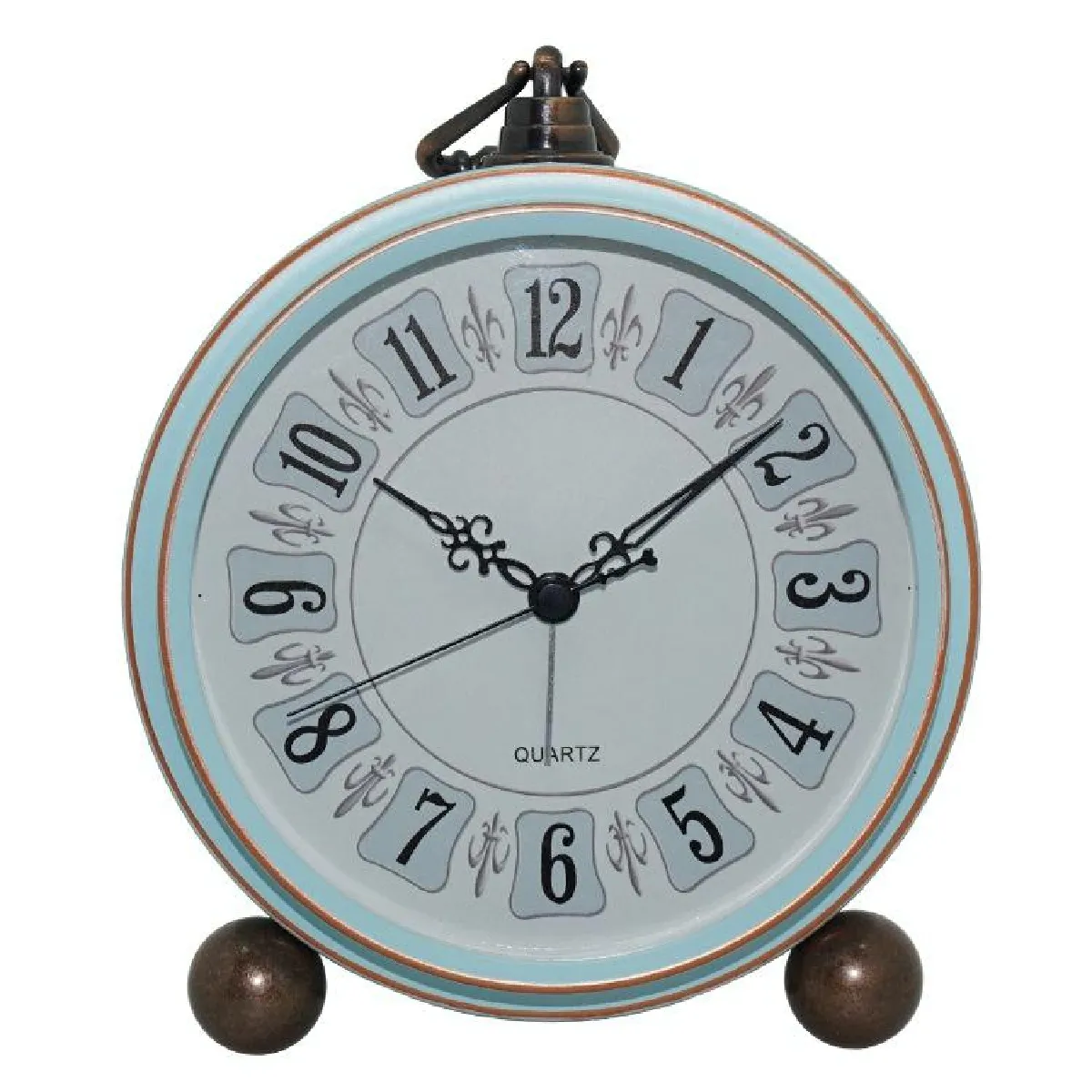 Yonis Bleu/Clair Horloge Quartz Vintage