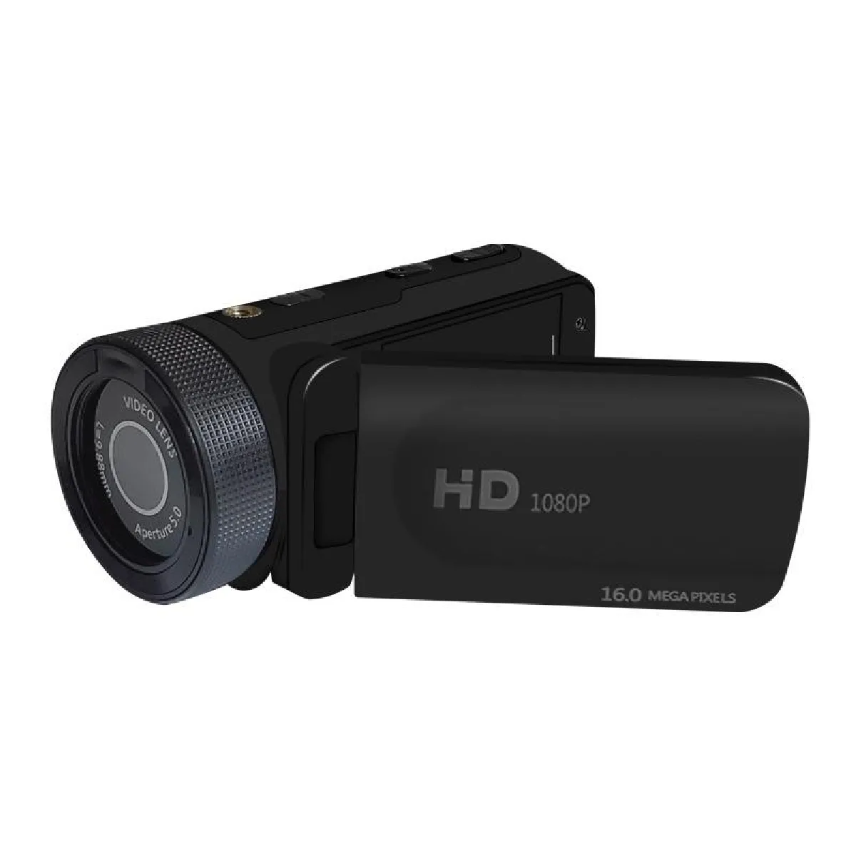 YONIS Cam&eacute;scope Num&eacute;rique 16mp Zoom 16x &Eacute;cran 2.4' Pour Vlogging Haute D&eacute;finition 
