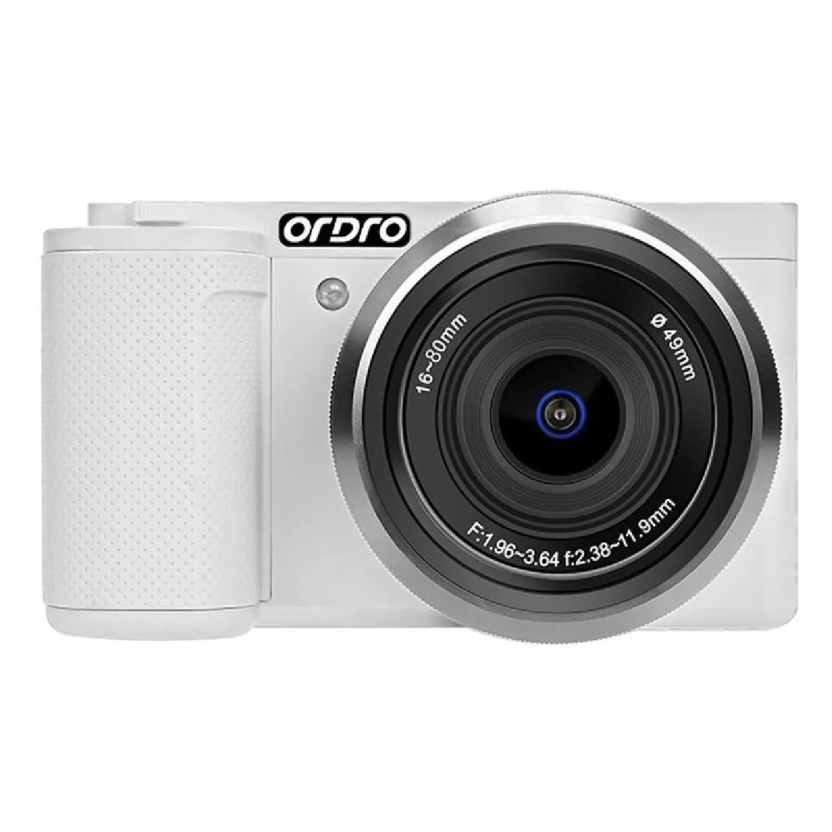 Appareil Photo Num&eacute;rique 5k Zoom Optique Vision Nocturne &Eacute;cran Tactile Wifi Blanc Blanc Yonis