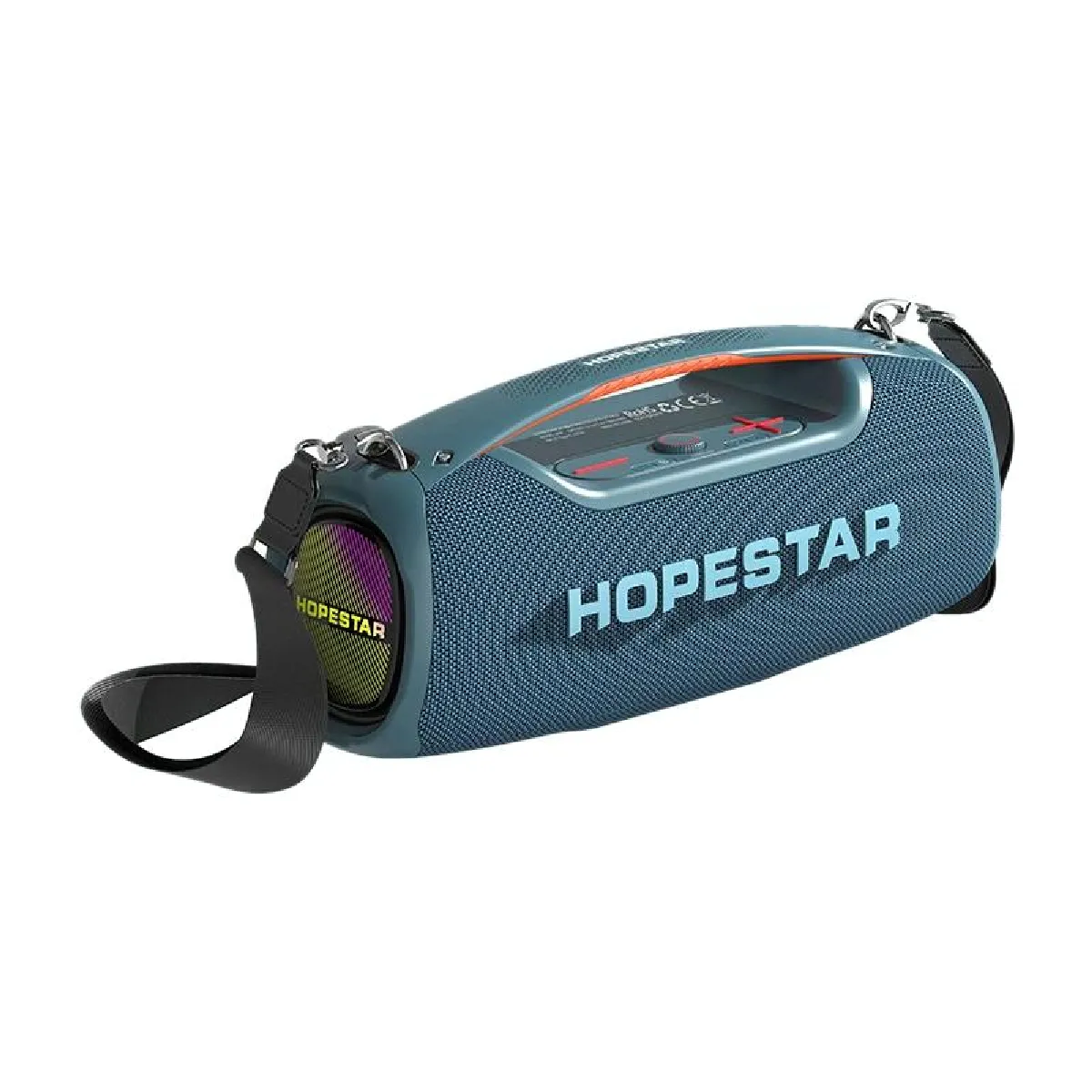Yonis Enceinte nomade Bluetooth - Bleu