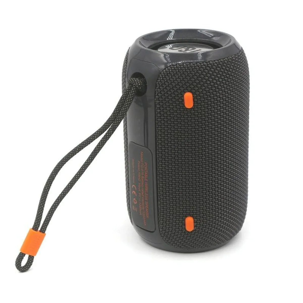 Enceinte Bluetooth Portable &Eacute;tanche Sans Fil Avec Son Clair Et Puissant 80db Gris Fonc&eacute; Yonis