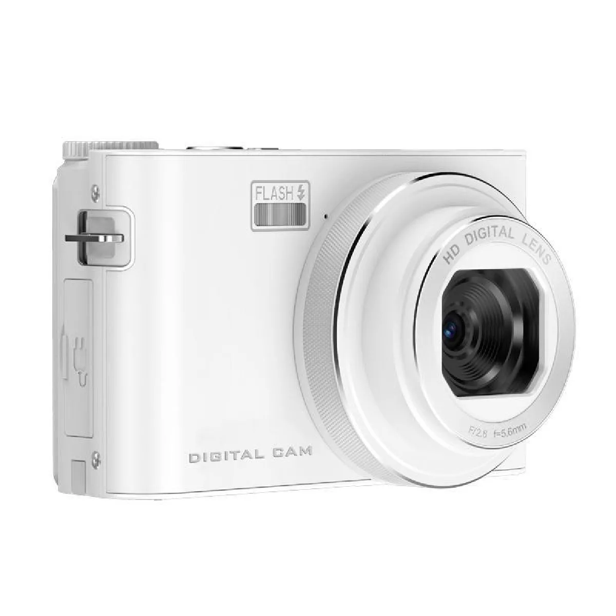 Appareil Photo Num&eacute;rique 4k Hd 64mp &Eacute;cran Tactile Anti-tremblement Vlogging Noir Yonis