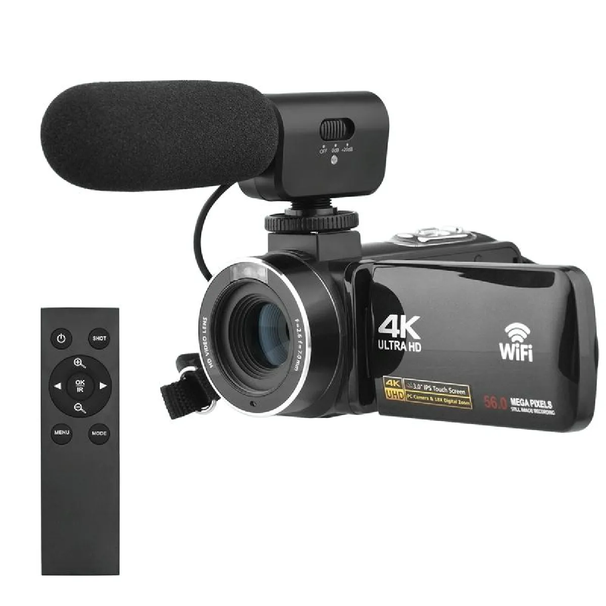 YONIS  Cam&eacute;scope num&eacute;rique 4K Wi-Fi