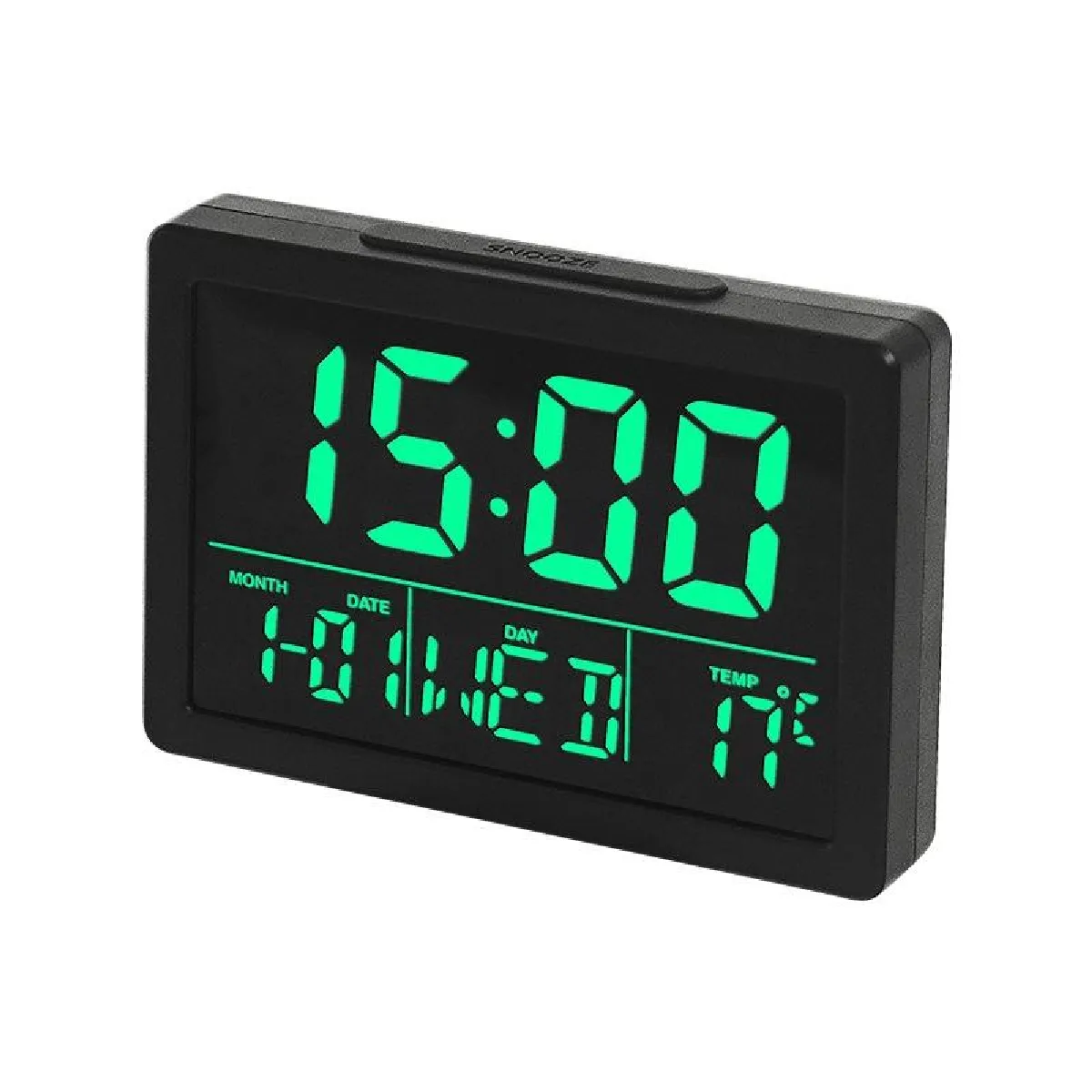 Yonis Blanc Réveil Digital Led