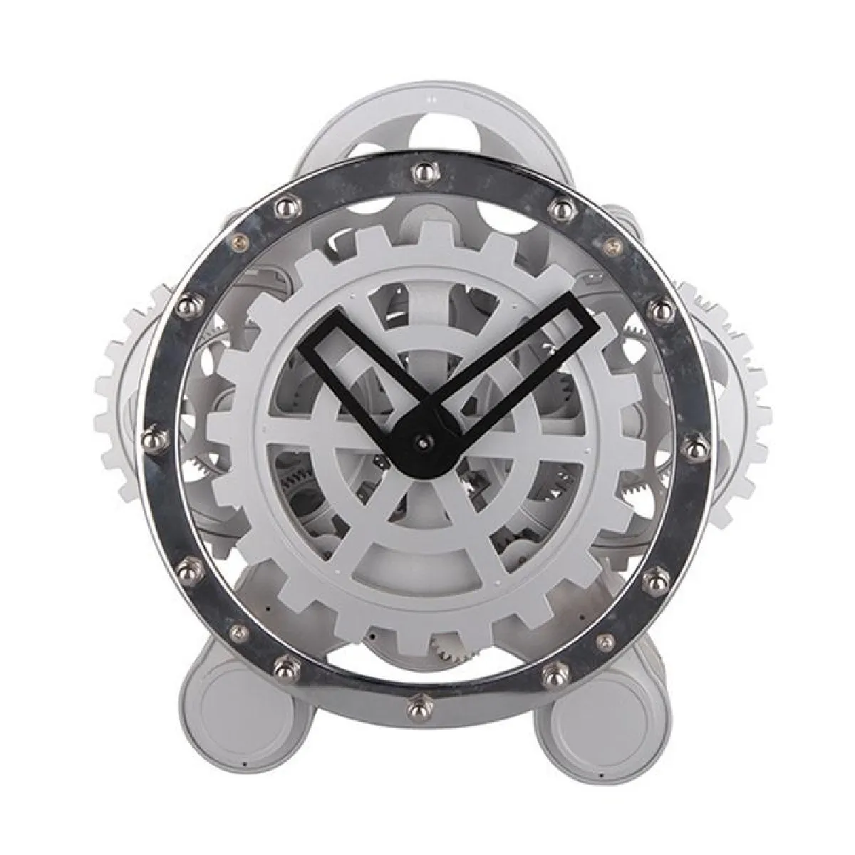 Yonis Noir Horloge Quartz Moderne