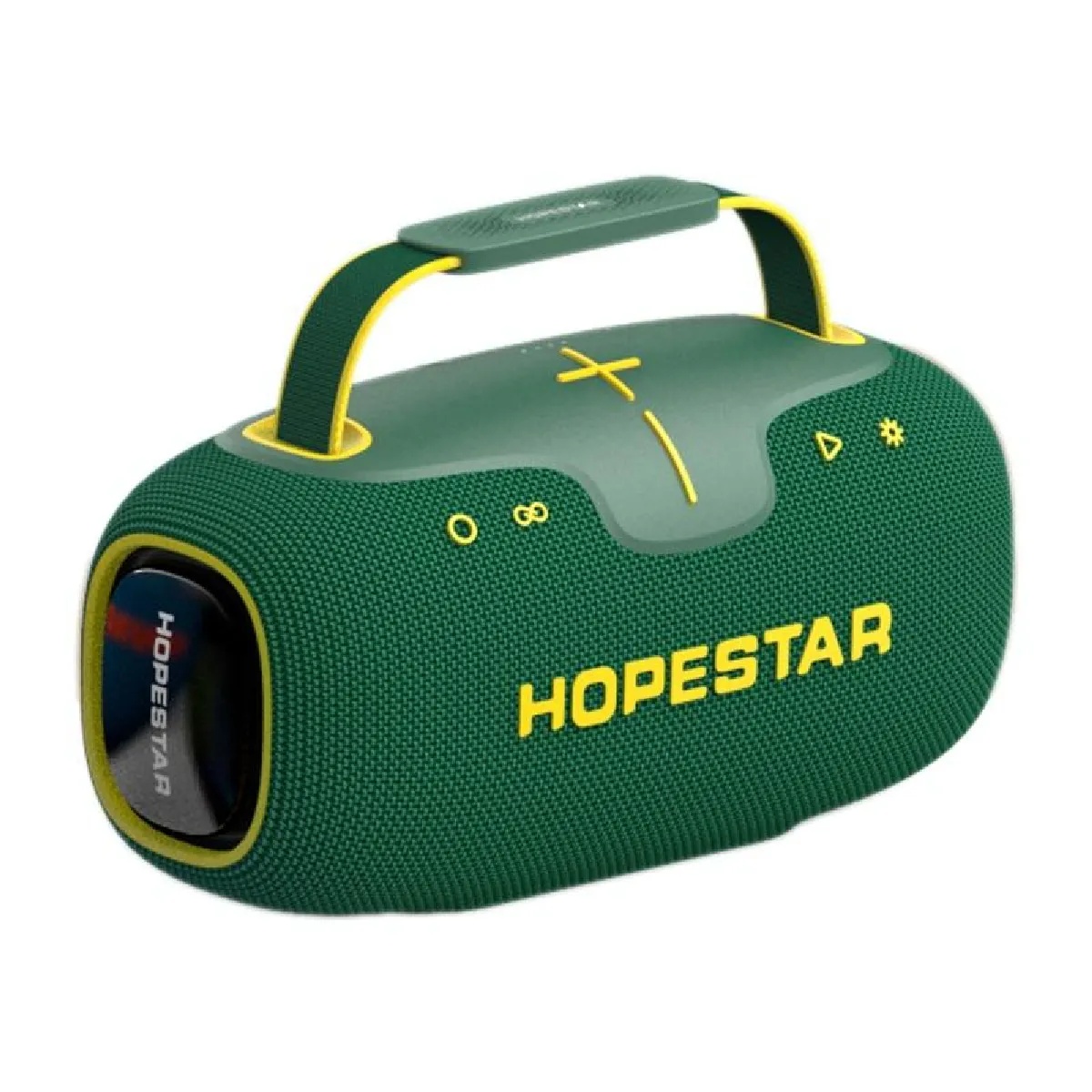 Yonis Enceinte nomade Bluetooth - Vert fonc&eacute;