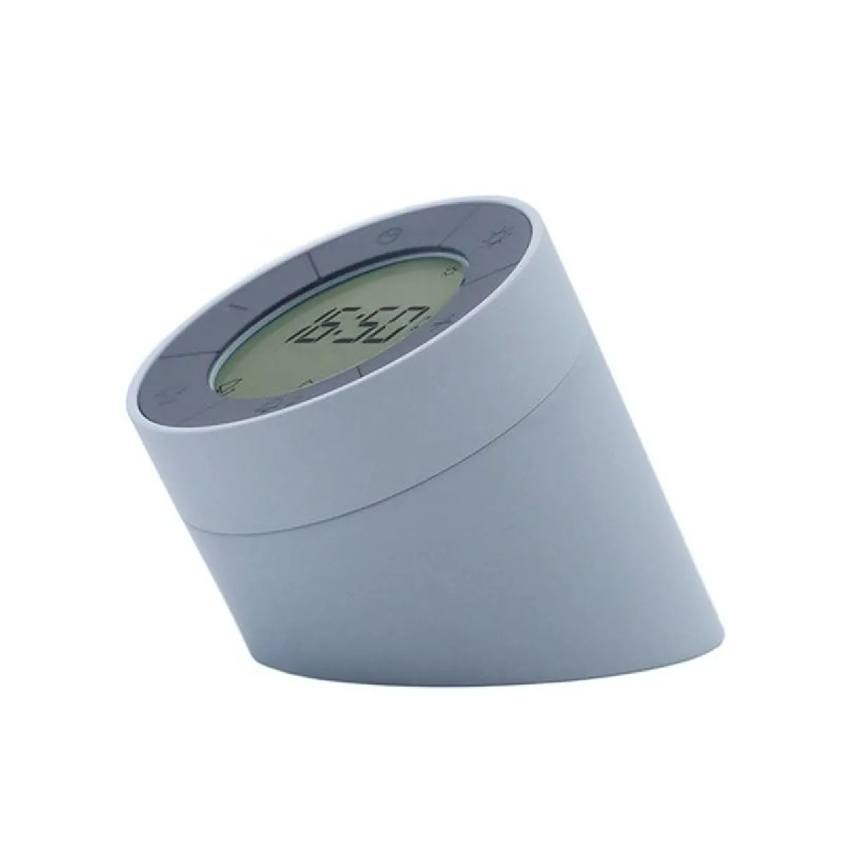 Yonis Blanc Réveil Digital Led