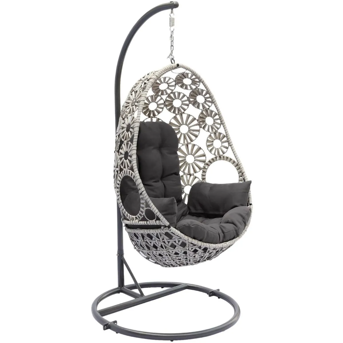 Dcb garden Fauteuil suspendu de jardin - Écru
