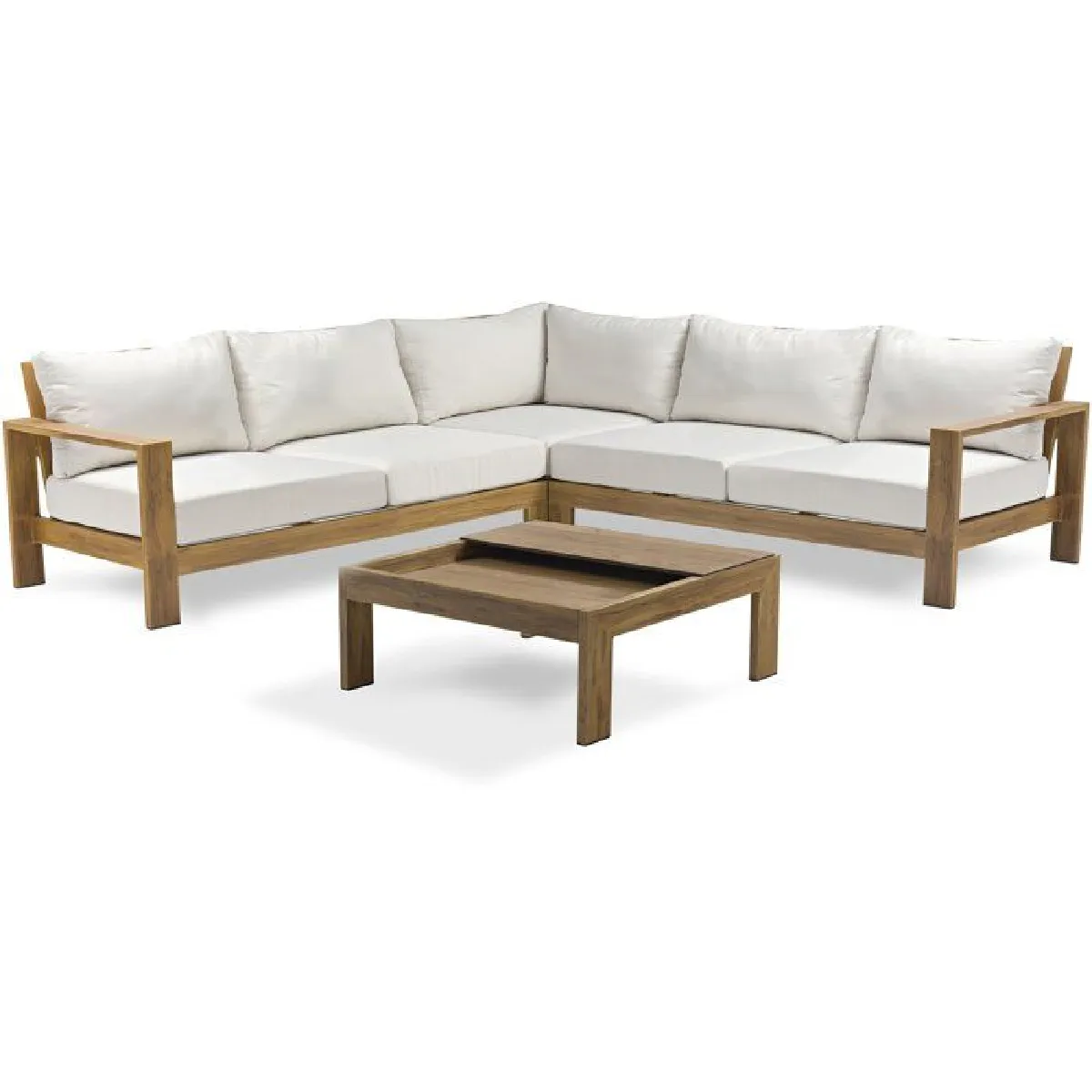 Dcb Garden Marron Salon De Jardin D’angle