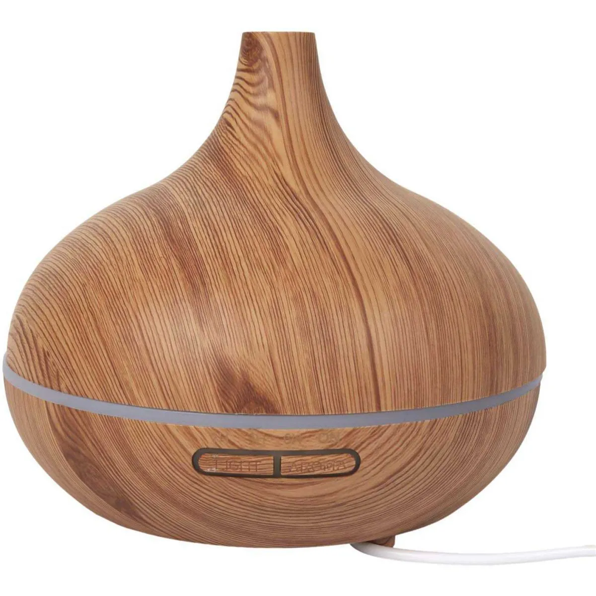 The Home Deco Factory Diffuseur Lunimeux Finition Bois.