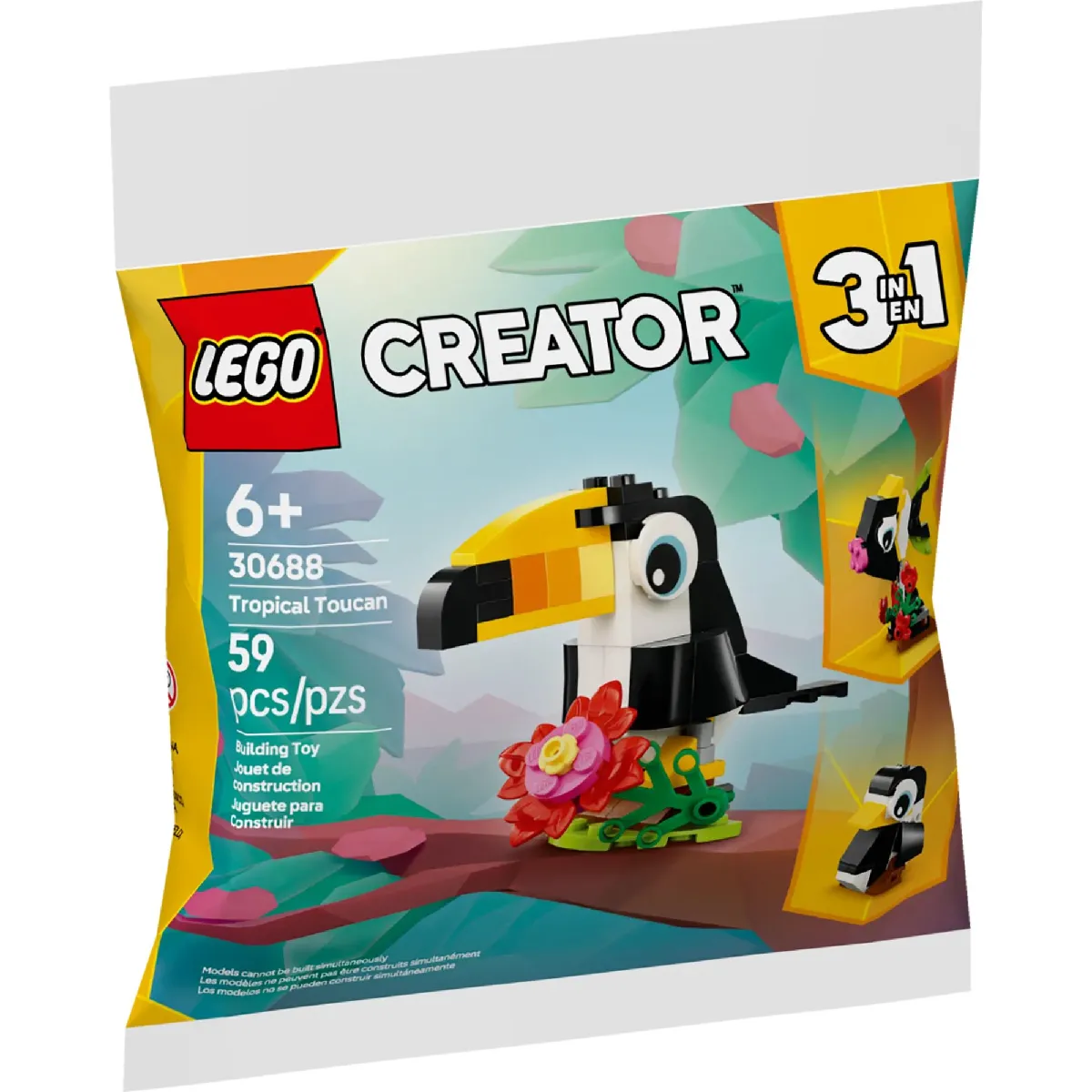 LEGO Creator Toucan tropical Polybag 30688