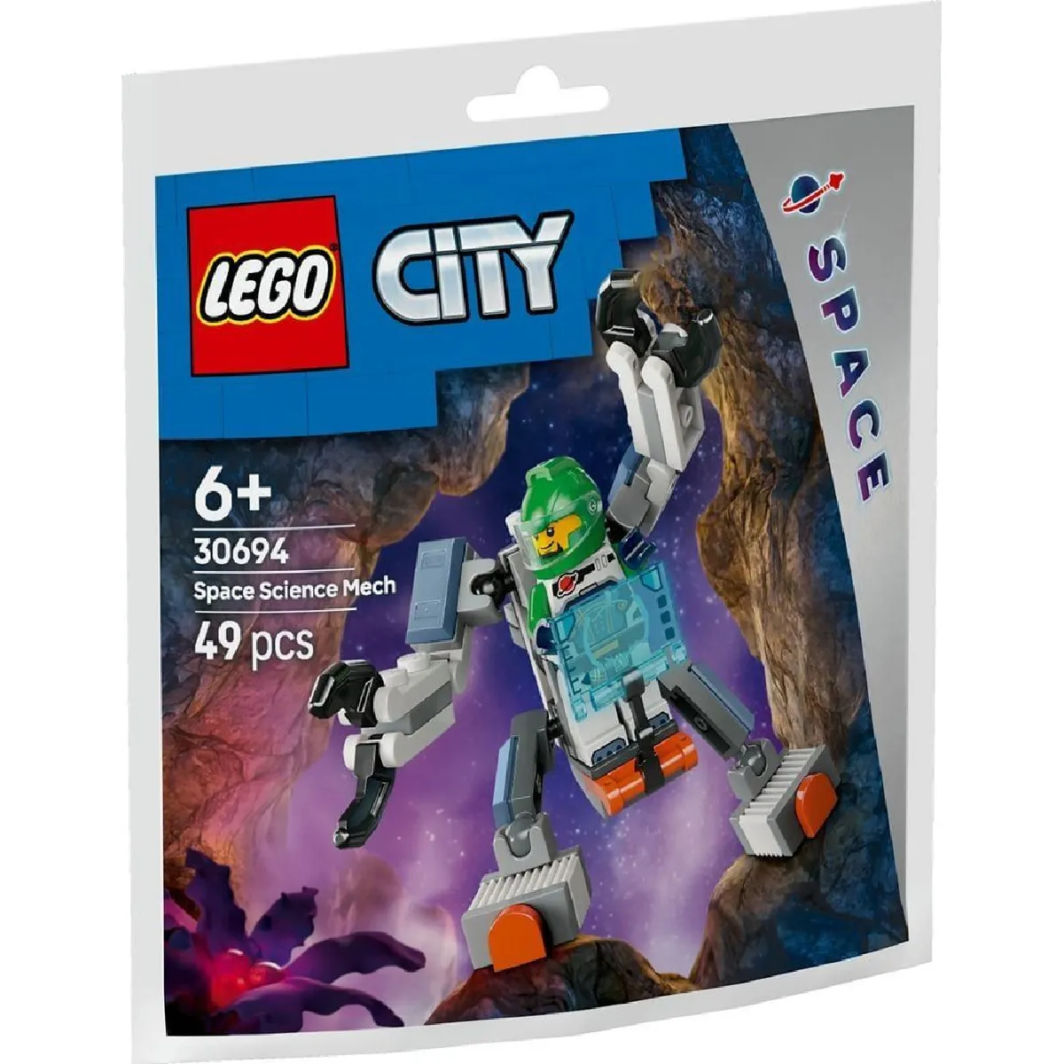 LEGO City Le robot scientifique de 'espace Polybag 30694