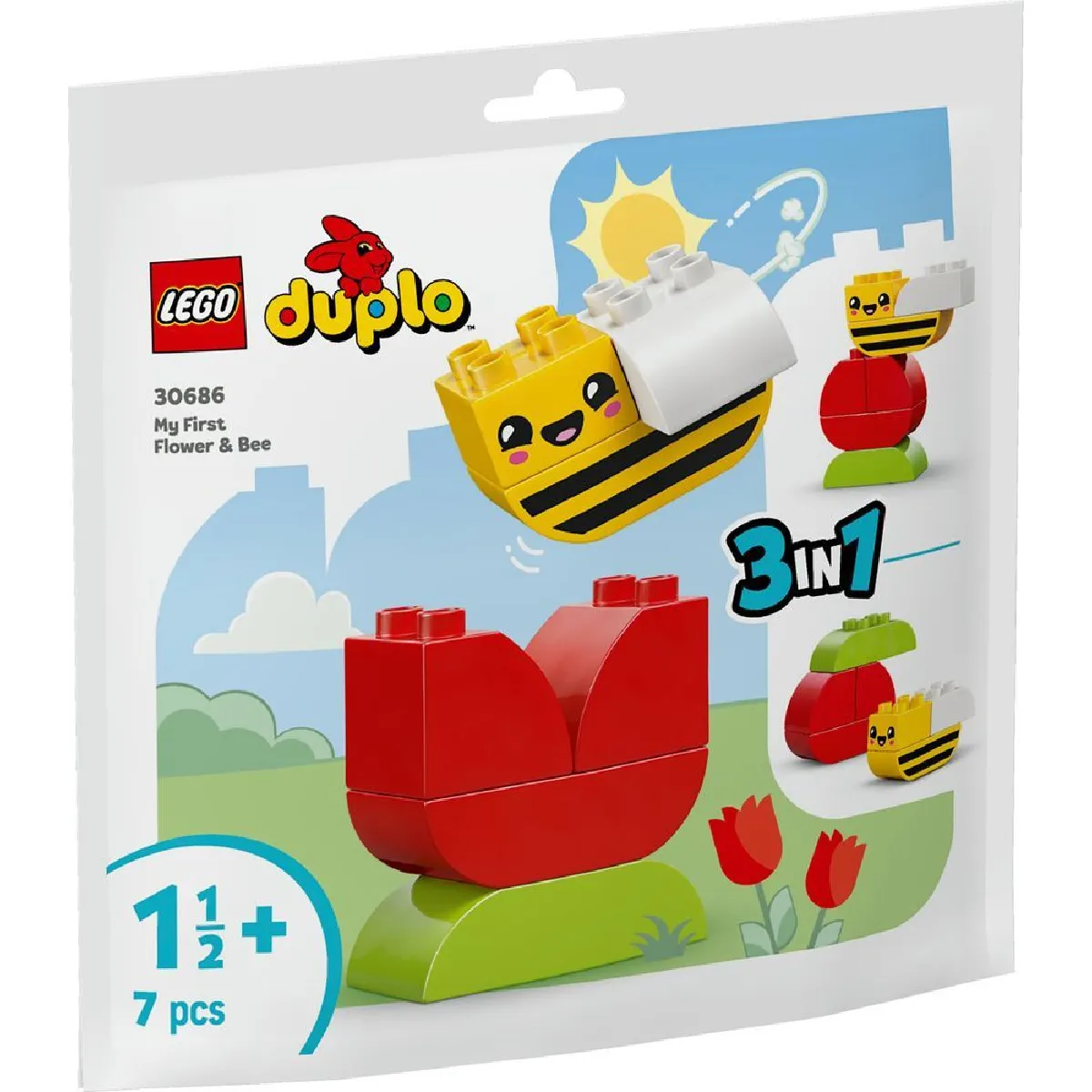LEGO DUPLO Mes premières fleur et abeille Polybag 30686