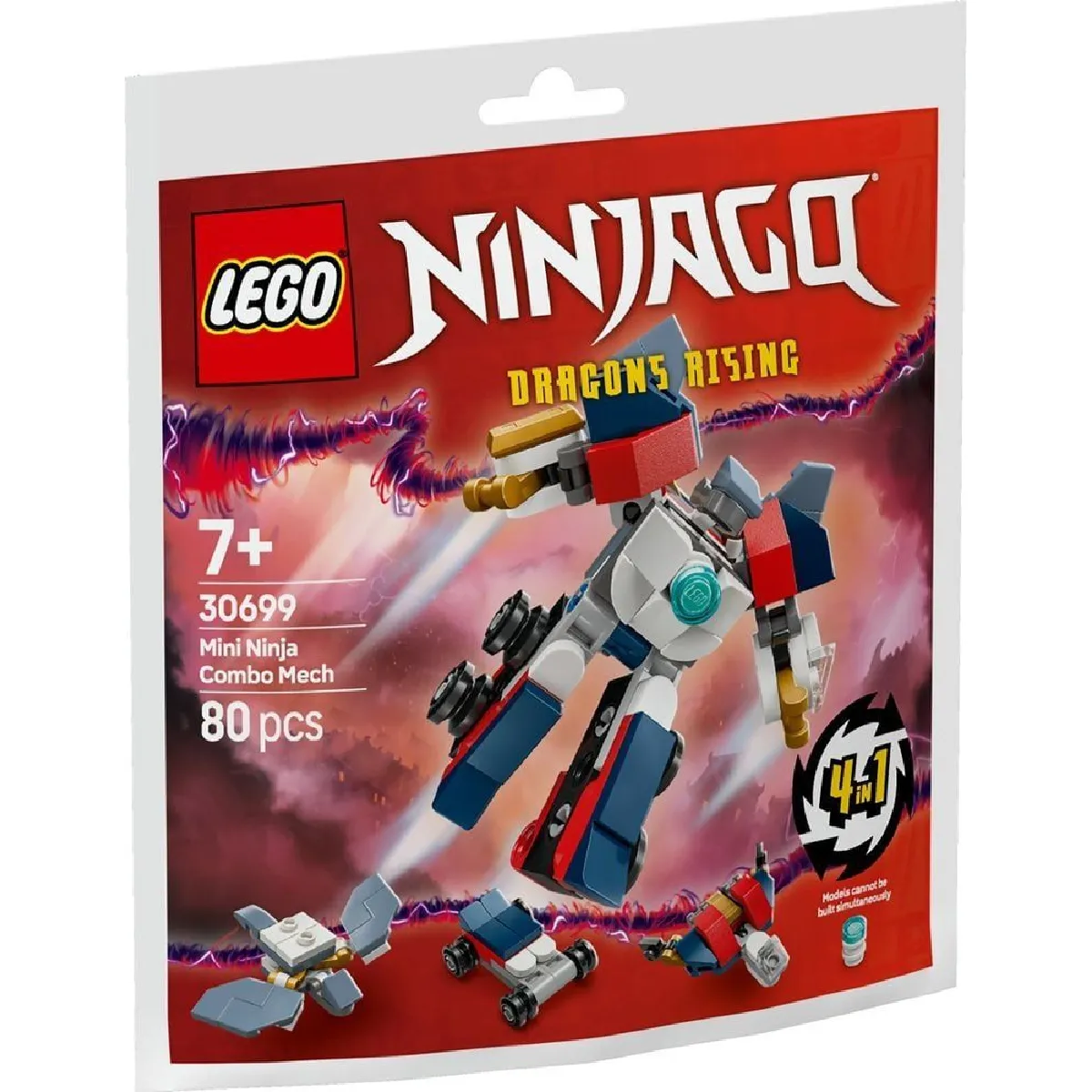LEGO NINJAGO Le mini robot combo ninja Polybag 30699
