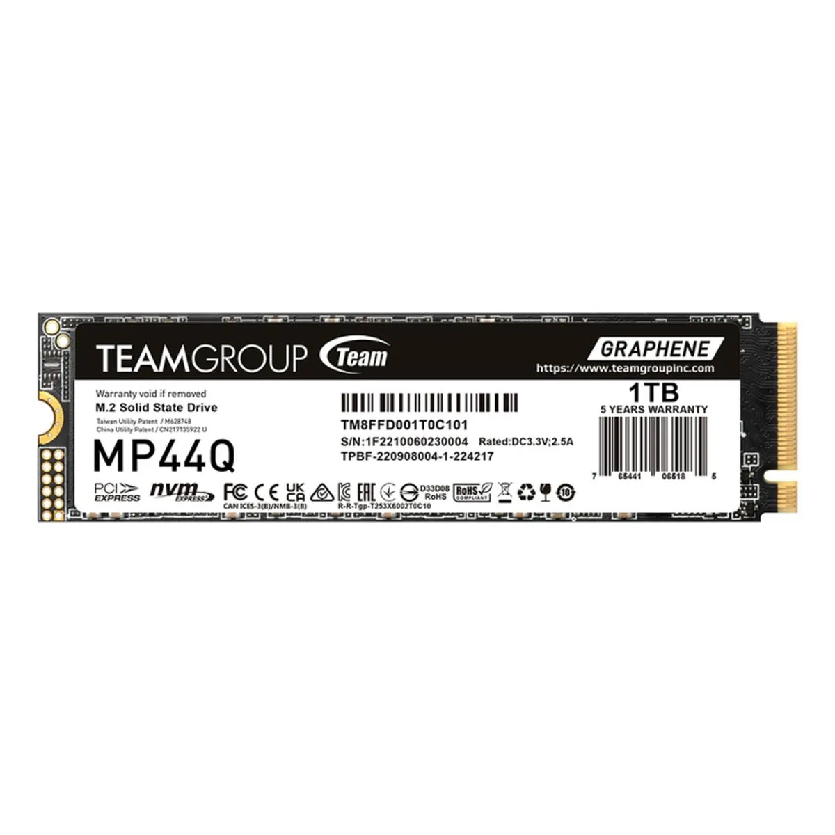TEAMGROUP MP44Q 1TB M.2 NVMe