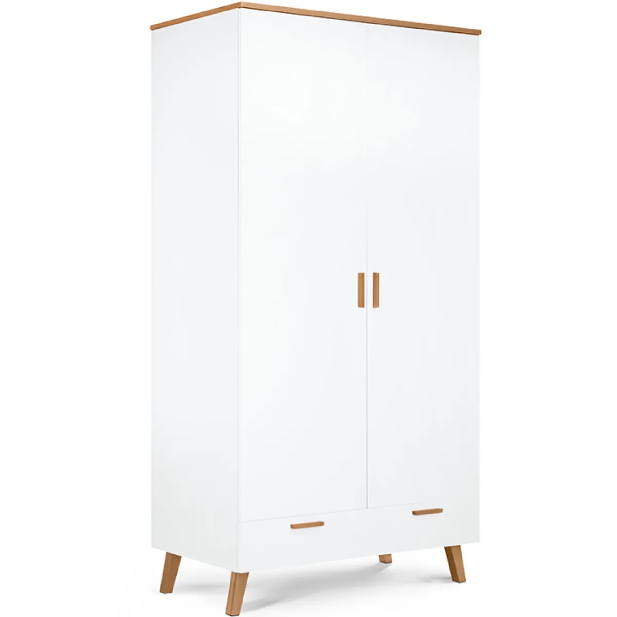 Konsimo Armoire Frisk - Blanc