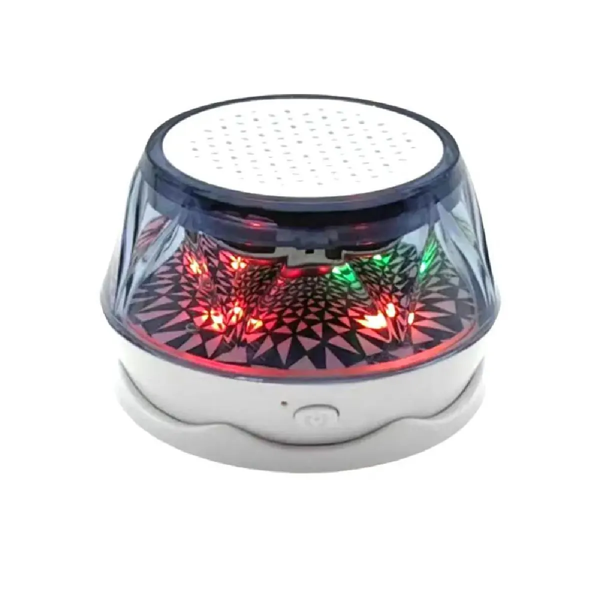 Yonis Blanc Mini Enceinte Bluetooth Rgb