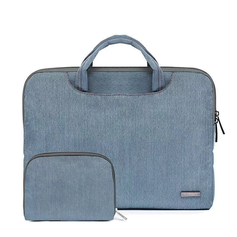 Yonis Bleu Sacoche Ordinateur Portable En Nylon - 15,6 Pouces