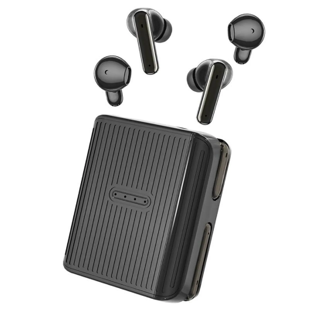YONIS  &eacute;couteurs Bluetooth intra-auriculaires - Noir