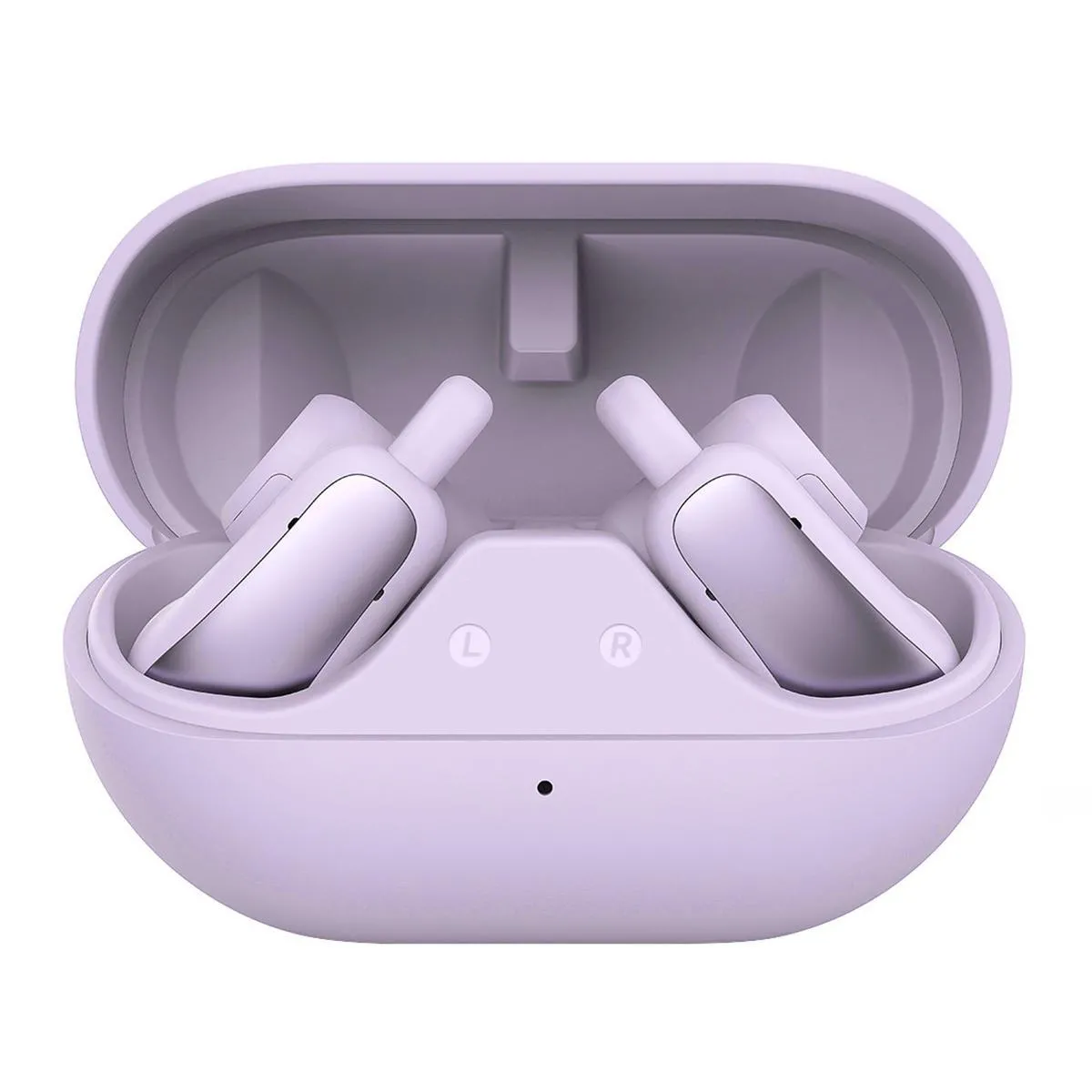 YONIS Ecouteurs Bluetooth Anc R&eacute;duction De Bruit Hifi Bt 5.4 Sans Fil Blanc Violet 2 