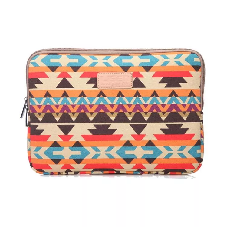Yonis Vert/Orange Sacoche Pour Ordinateur Portable - Et