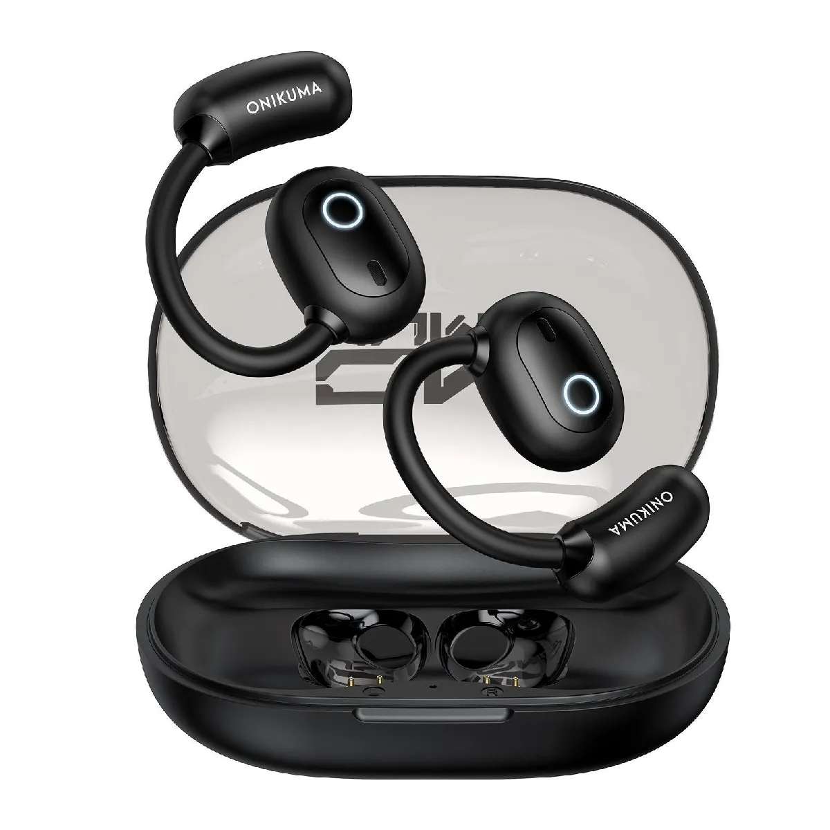 YONIS Ecouteurs Bluetooth Sport Sans Fil Avec Batterie Longue Dur&eacute;e Et Confort Optimal Noir 