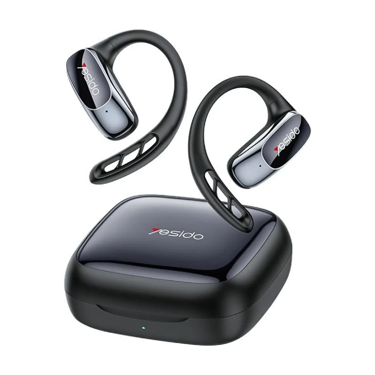 YONIS Ecouteurs Bluetooth Confortables Avec 35h D'autonomie Et Design Ergonomique 