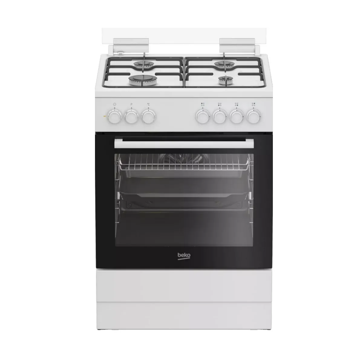 Beko Cuisinière gaz 4 feux FBE62011WC