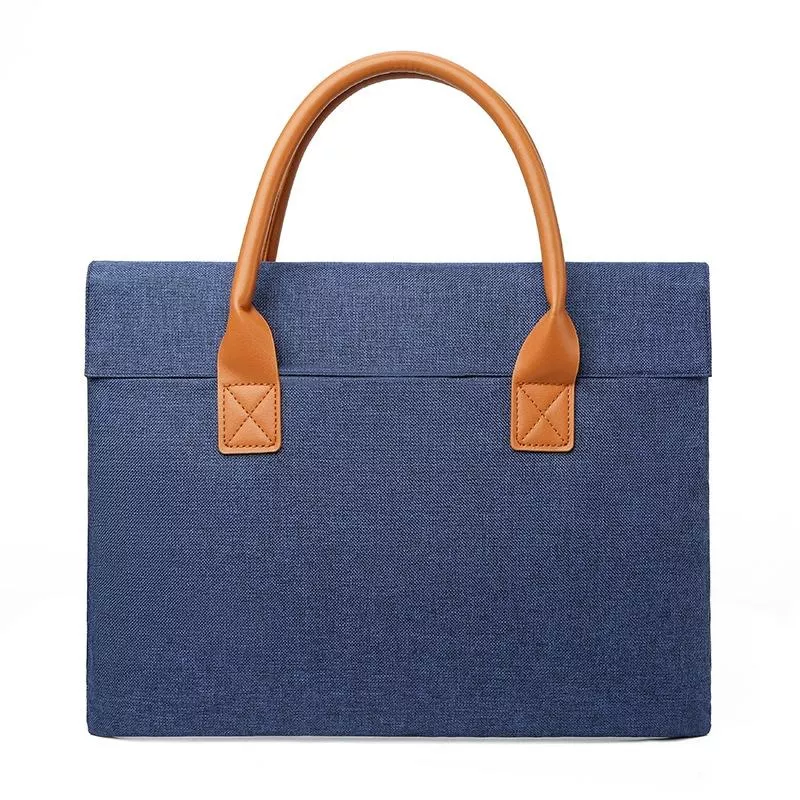 Yonis Bleu Sacoche Pc Portable Imperméable - 13 Pouces