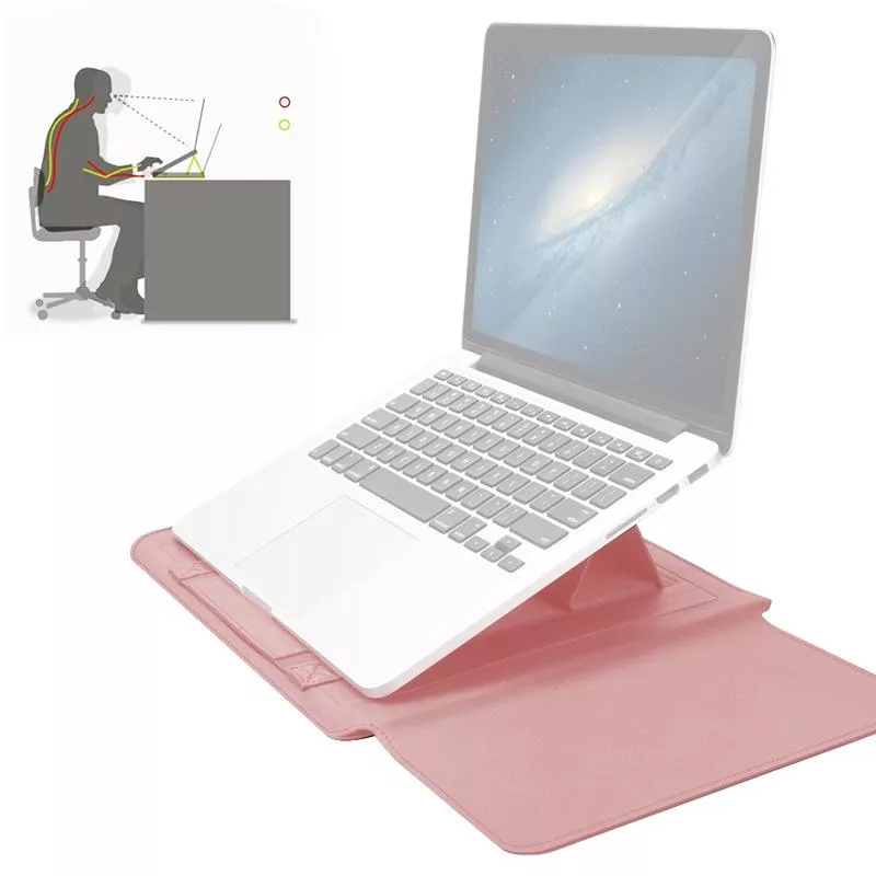 Yonis Rose Sacoche Pour Ordinateur Portable - 17 Pouces