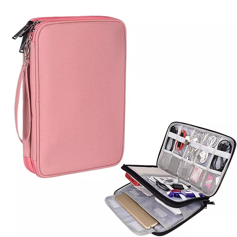 Yonis Rose Sacoche Pc Portable En Nylon
