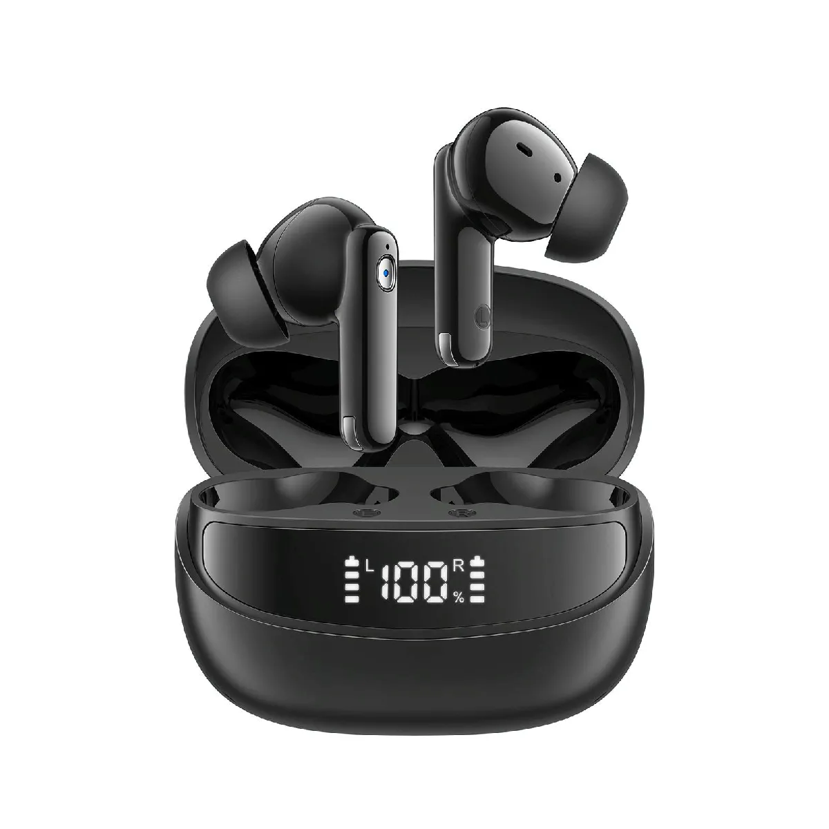 YONIS Ecouteurs Bluetooth Sans Fil Avec Autonomie Longue Et Son Cristallin 