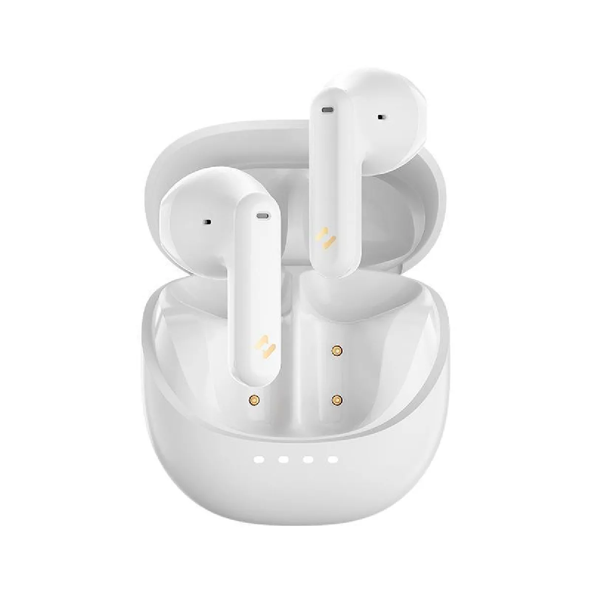 YONIS Ecouteurs Bluetooth Blancs Sans Fil R&eacute;duction De Bruit Haute Performance 