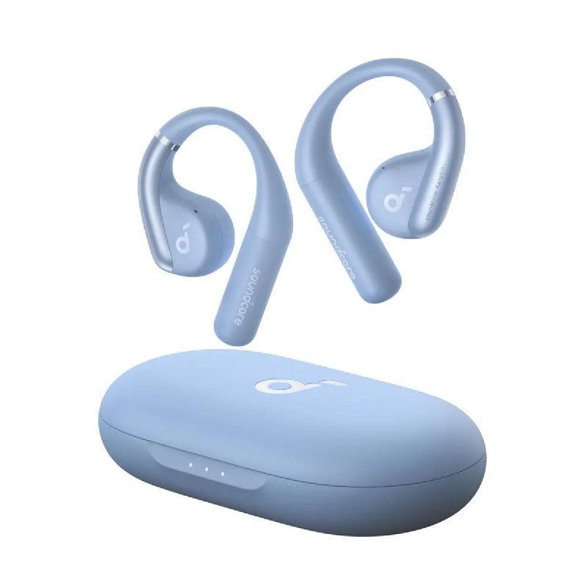 YONIS Ecouteurs Bluetooth Confort Ouvert Son Pur Etanche Ipx7 Connexion Intelligente Bleu 