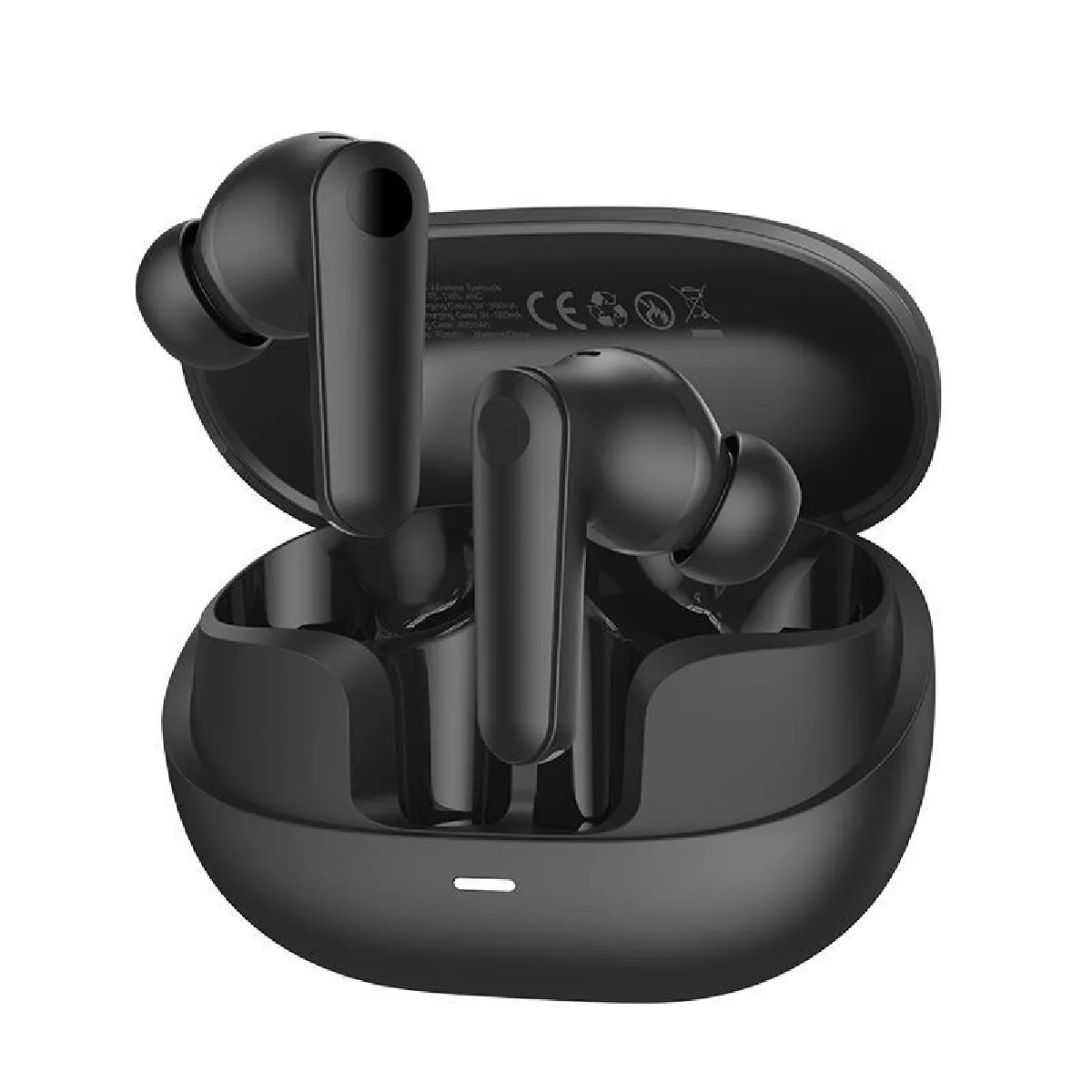 YONIS Ecouteurs Bluetooth 5.4 Ultra-l&eacute;gers Avec Anc Et Longue Autonomie Noir 