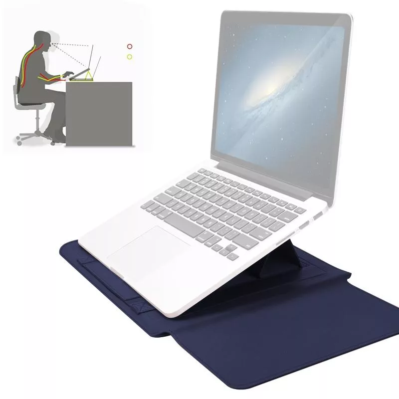 Yonis Bleu Sacoche Pc Portable Pour Ordinateur De 11 À 12 Pouces