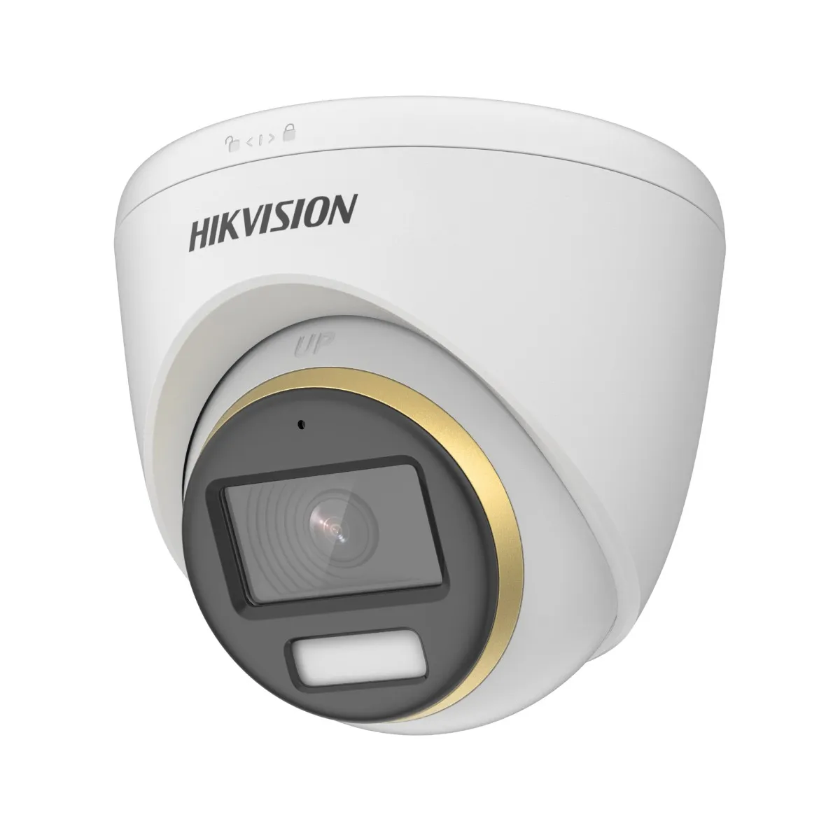 Hikvision Blanche Caméra De Sécurité Pro Dome 4 En 1 2Mp 2.8Mm Colorvu Ip67