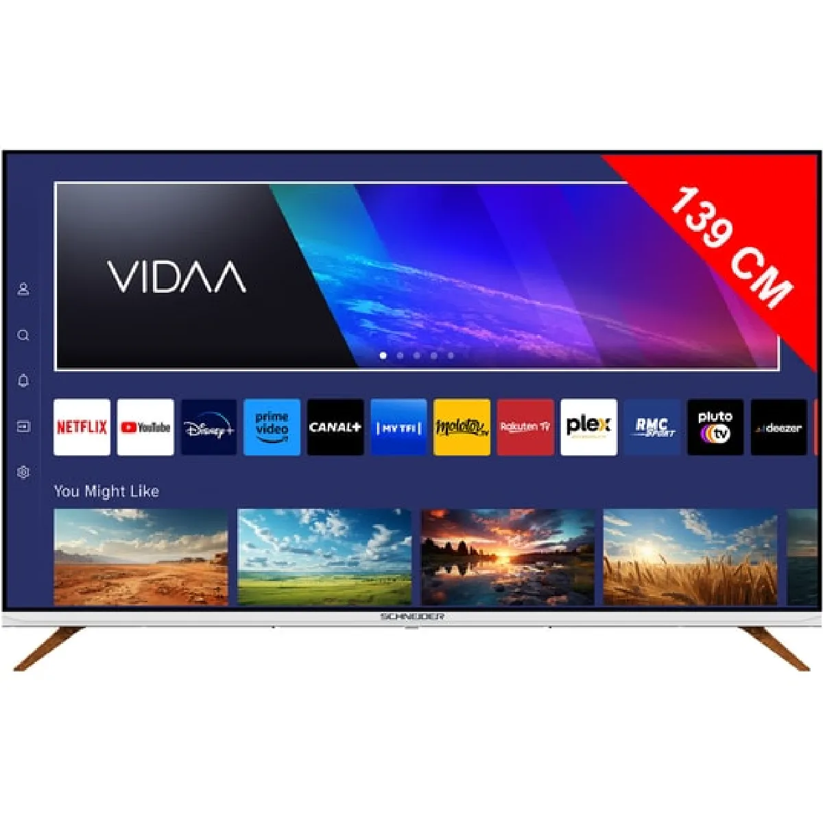 TV QLED QLED 55F1 - vue 2