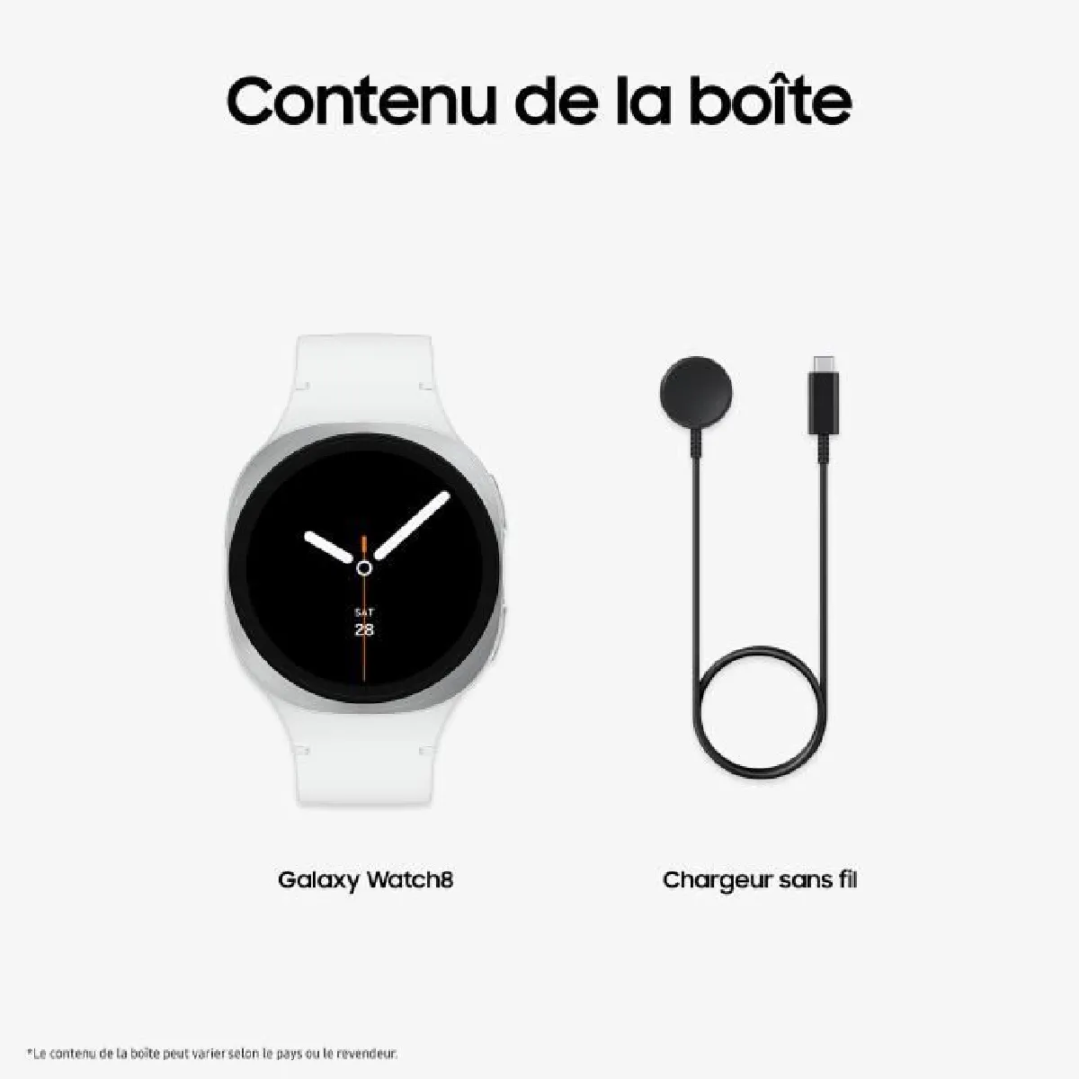 Samsung Galaxy Watch8 4G (40 mm / Argent)