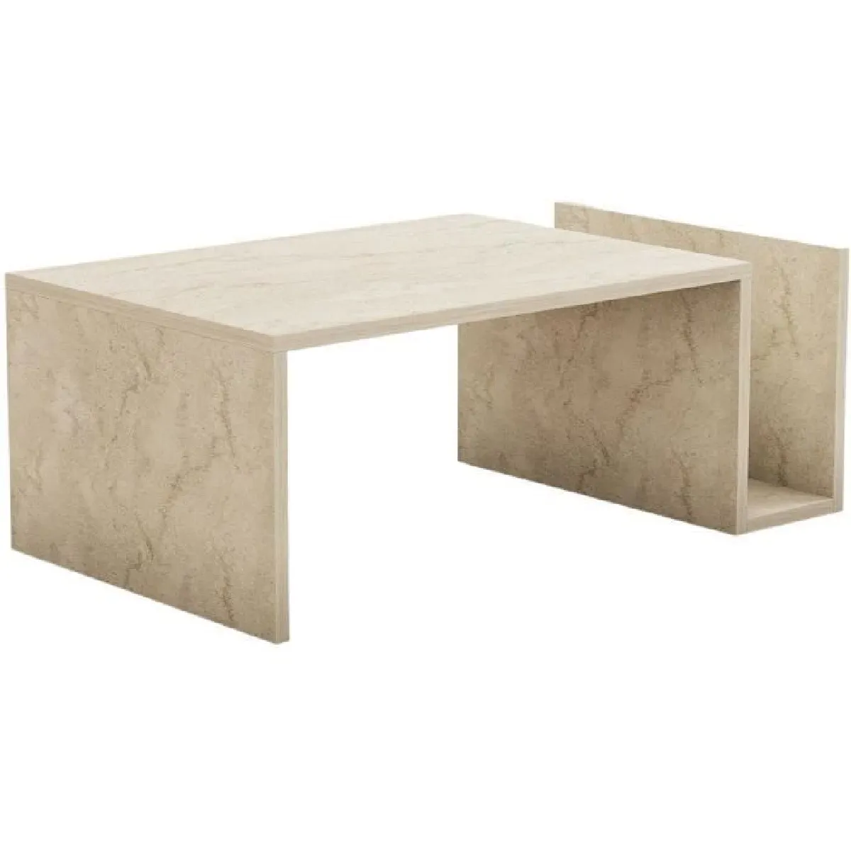 Mes Beige Table Basse Rectangulaire