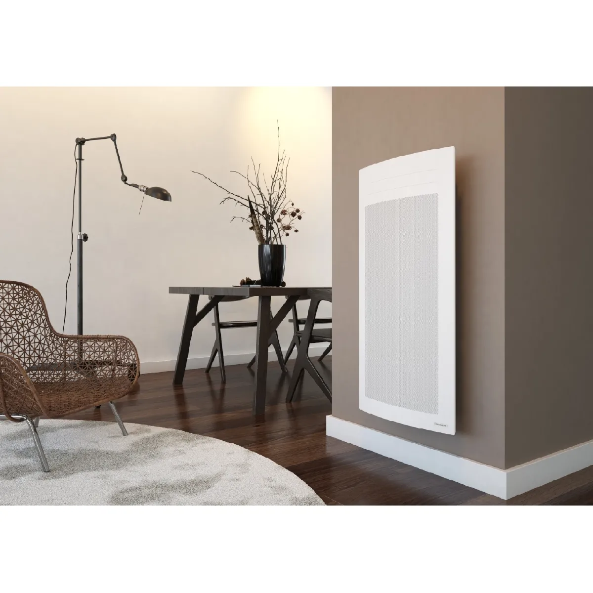 Thermor Blanc Panneau Rayonnant Digital - Amadeus 3 - Vertical - 1000W - 443224