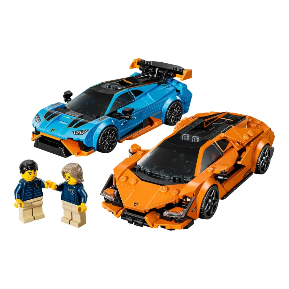 Lego Lamborghini Revuelto et Huracán STO