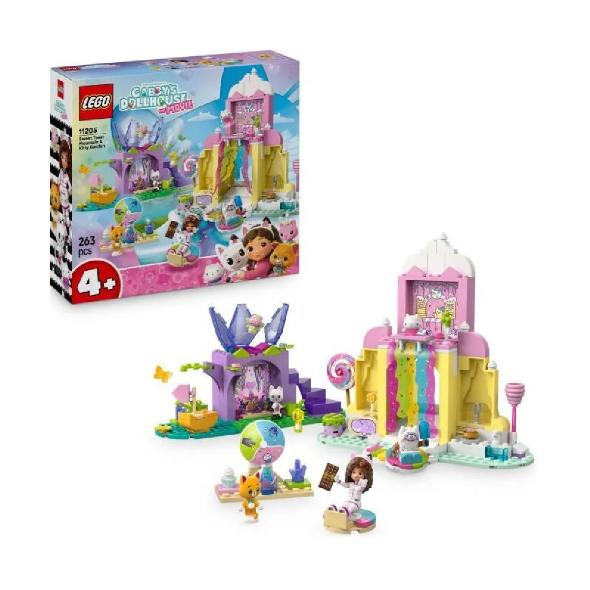 LEGO® Gabby' Dollhouse 11205 La montagne de friandises et le jardin de Fée Minette - vue 5