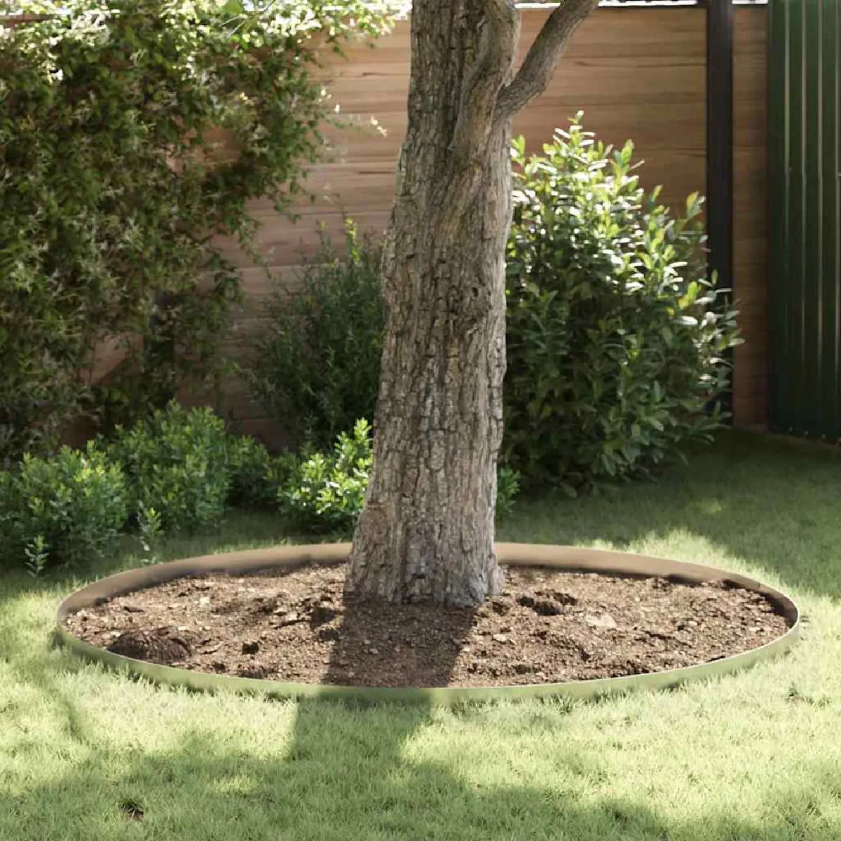vidaXL Bordure de jardin 450 x 15 cm Acier galvanisé - vue 3