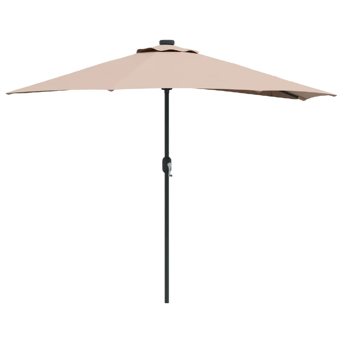 vidaXL Parasol de jardin 294 x 150 x 224 cm tissu - vue 2