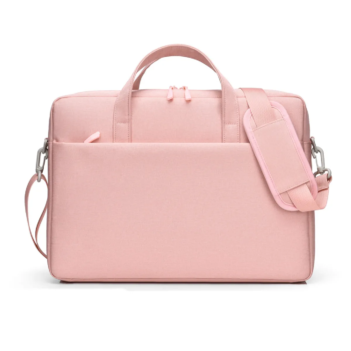 Générique Rose Sacoche Pc Portable À Coussins D'air - 15,6 Pouces