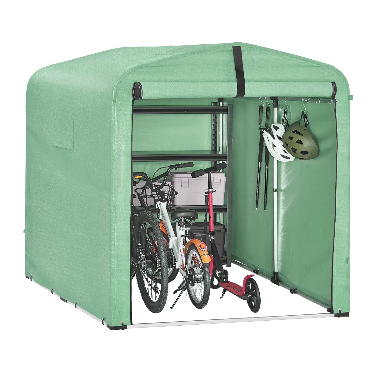 SoBuy Abri de Jardin Imperméable avec Crochets Garage