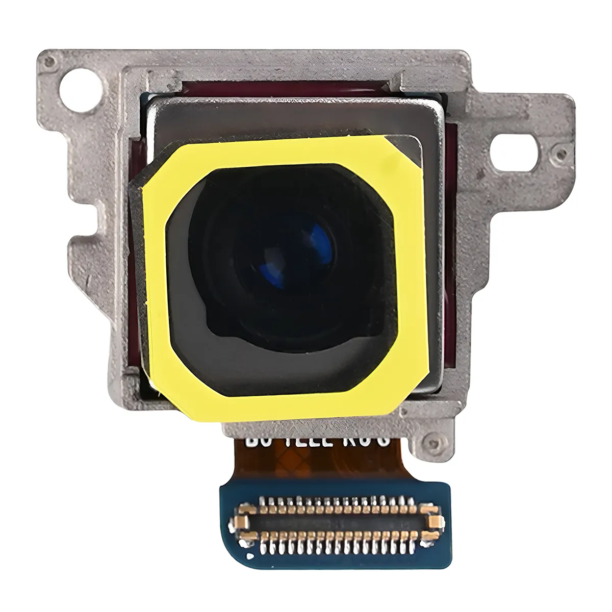 Avizar Noir/Jaune Clappio Caméra Arrière Pour Galaxy S25 Ultra Téléobjectif Zoom 3X 10Mp